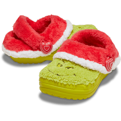 Crocs Trending Kid's The Grinch Classic Lined Clog- Crocs