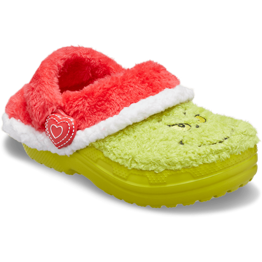 Crocs Trending Kid's The Grinch Classic Lined Clog- Crocs