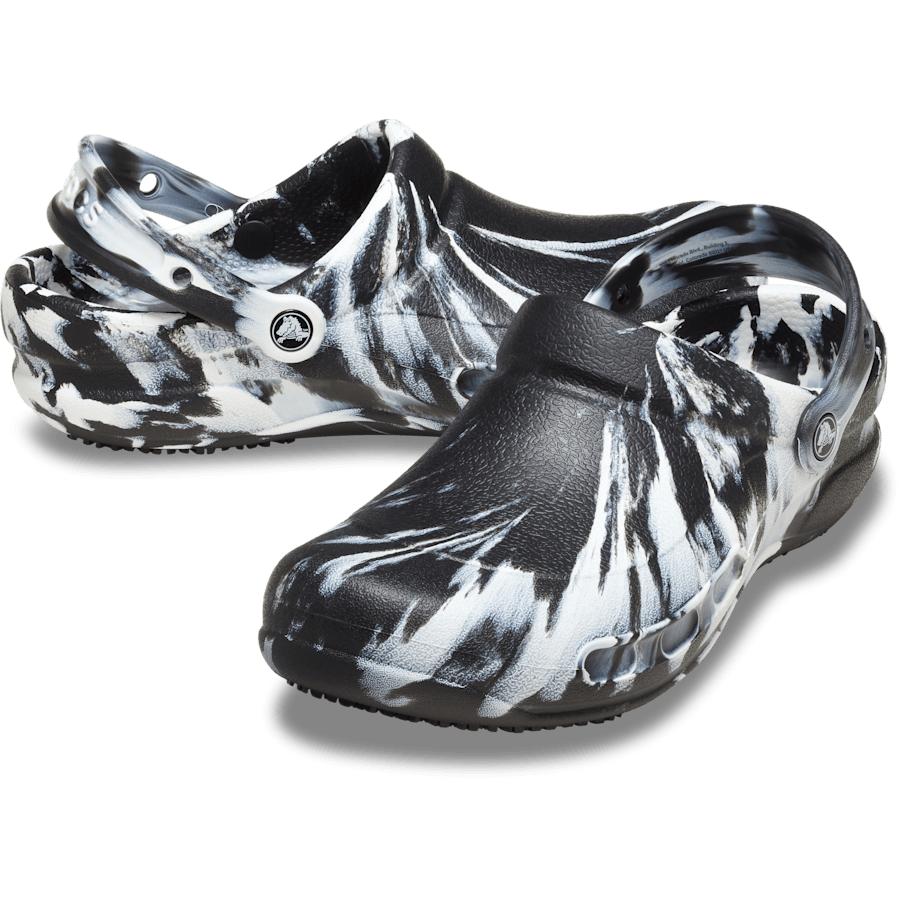 Crocs Recommended Bistro Marbled Work Clog