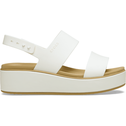 Crocs Quality Brooklyn Matte Wrap Low Wedge