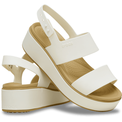Crocs Quality Brooklyn Matte Wrap Low Wedge