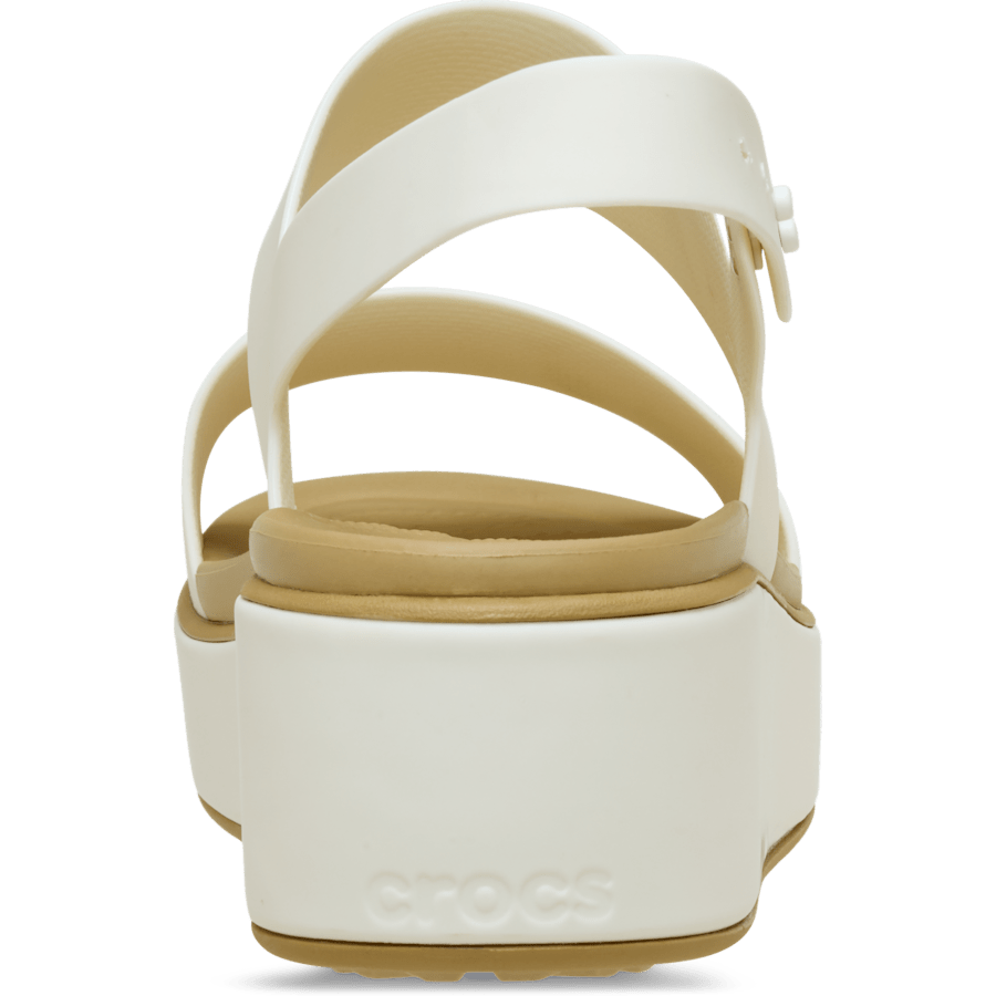 Crocs Quality Brooklyn Matte Wrap Low Wedge