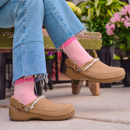 Crocs Best Price Classic Crafted Vegan Suede Clog