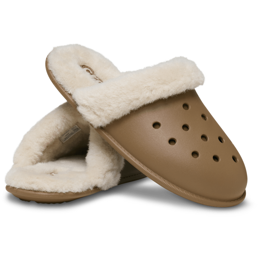 Crocs Premium Classic Fuzz Scuff
