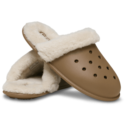 Crocs Premium Classic Fuzz Scuff
