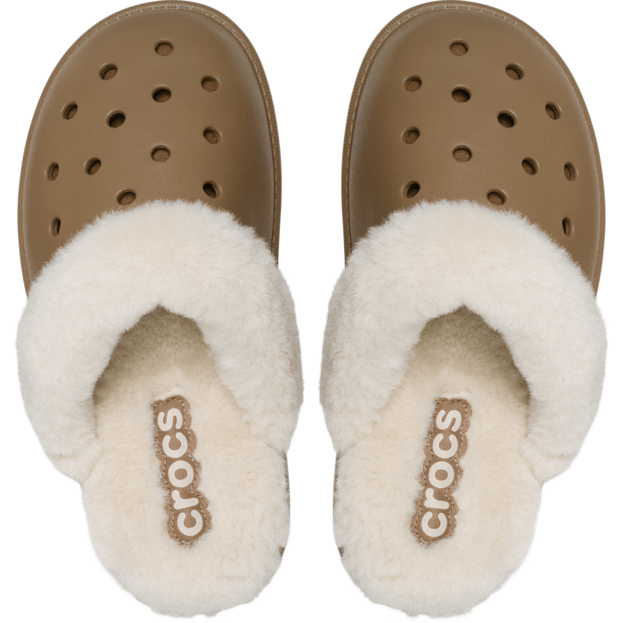 Crocs Premium Classic Fuzz Scuff