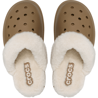 Crocs Premium Classic Fuzz Scuff