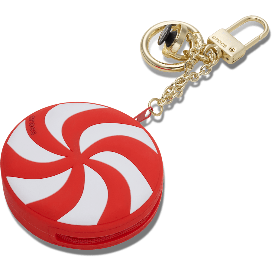 Crocs Best Seller Peppermint Pouch Bag Charm
