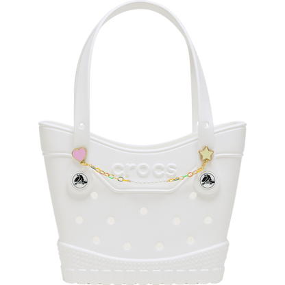 Crocs Popular Pearl and Rainbow Bag Chain