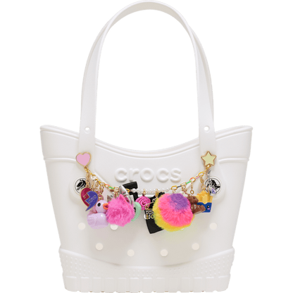 Crocs Popular Pearl and Rainbow Bag Chain