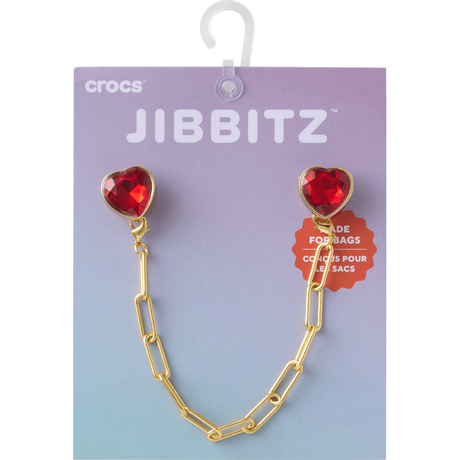 Crocs Everyday Gold Paperclip Bag Chain