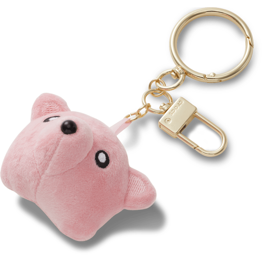 Crocs Customer Favorite Plush Teddy Face Bag Charm