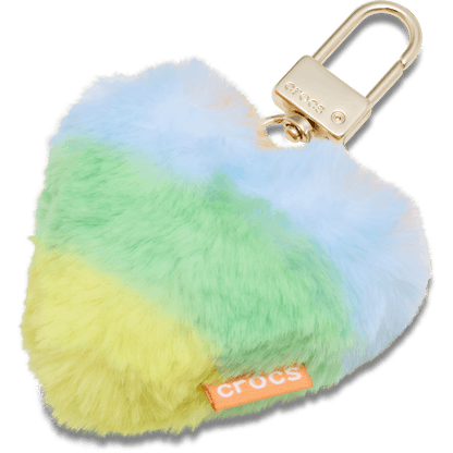 Crocs Exclusive Plush Heart Bag Charm