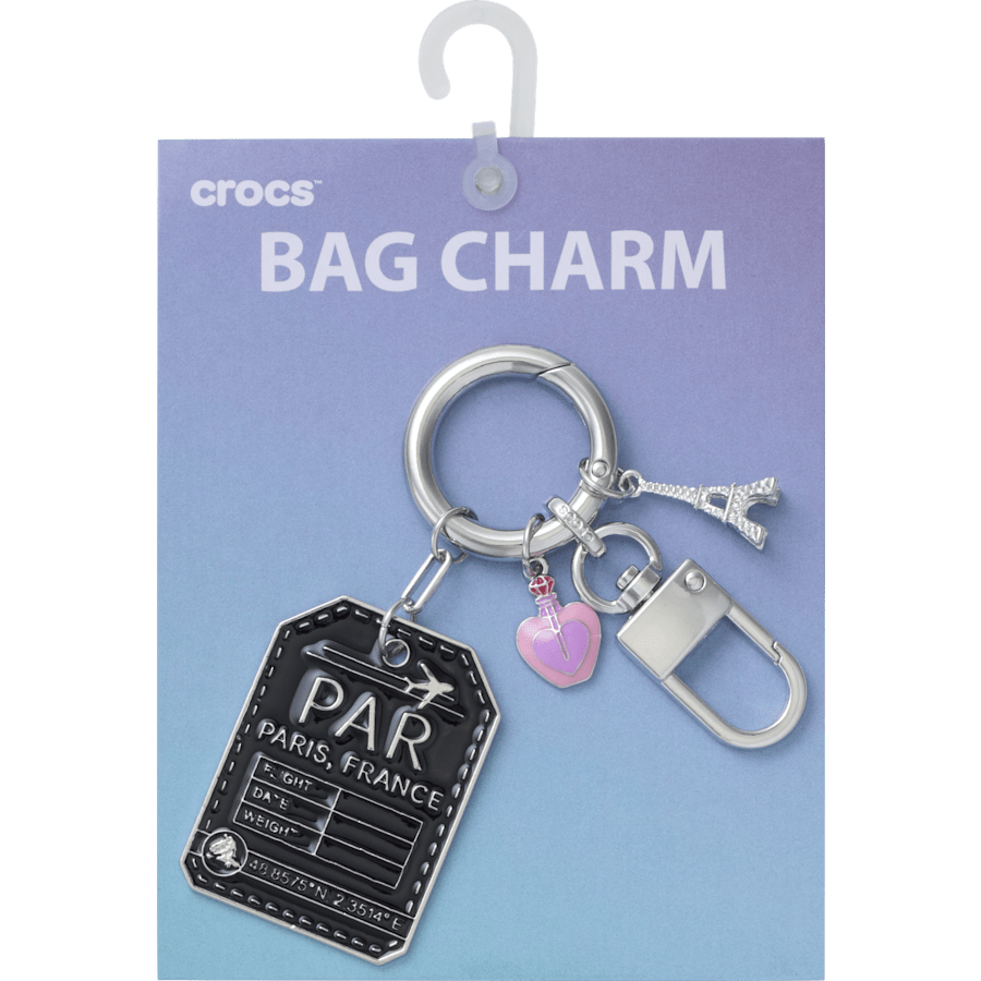 Crocs Hot Sale Paris Bag Charm