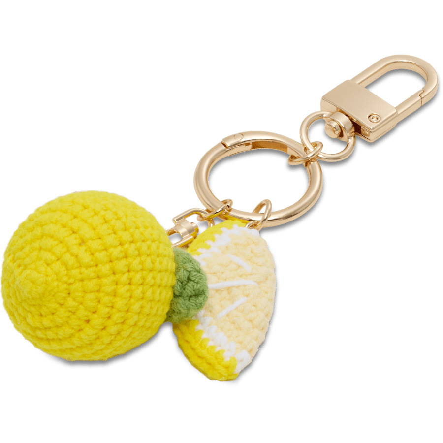 Crocs Smart Buy Crochet Lemon Bag Charm
