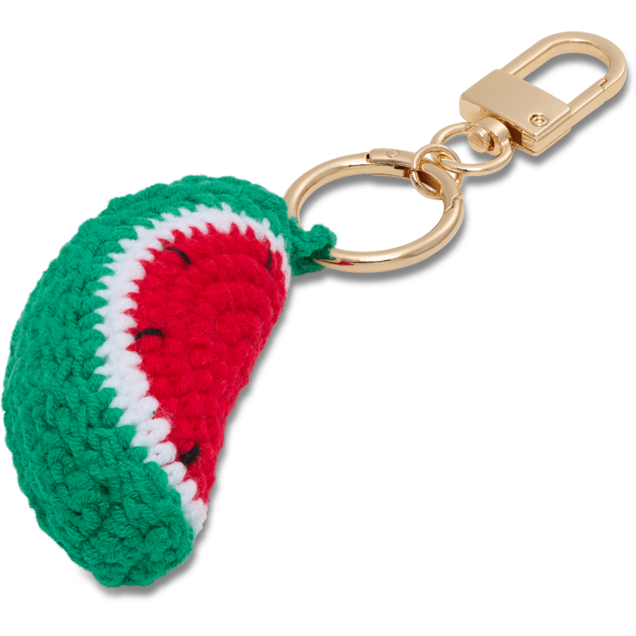 Crocs Trusted Crochet Watermelon Bag Charm