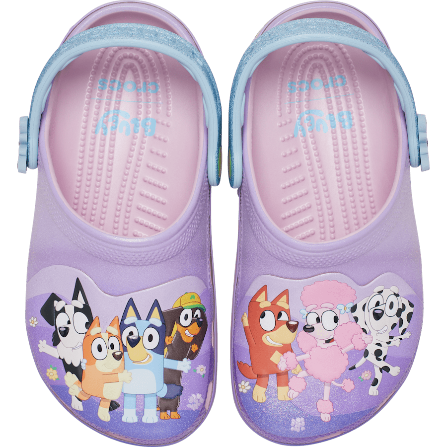 Crocs Recommended Toddler Bluey Friends Forever Classic Clog