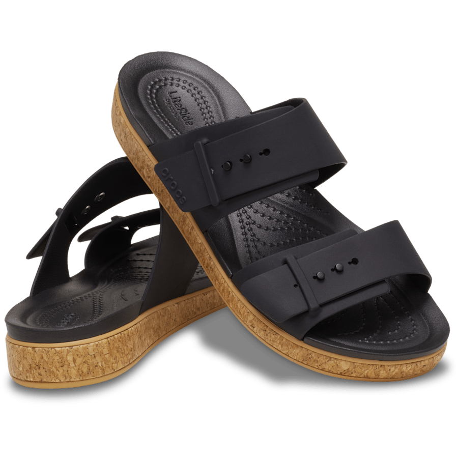 Crocs New Brooklyn Cork Buckle Low Low