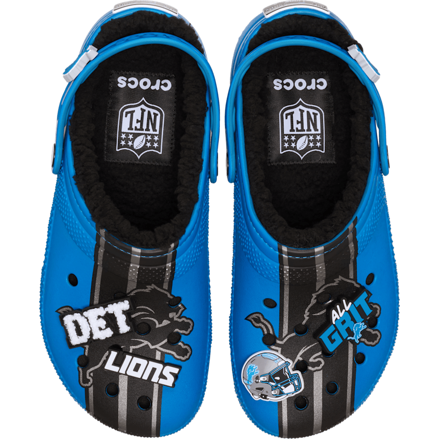 Crocs Essential NFL Detroit Lions Classic Lined Clog
