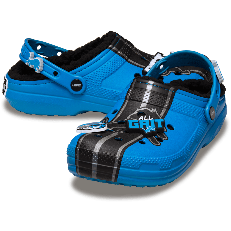 Crocs Essential NFL Detroit Lions Classic Lined Clog