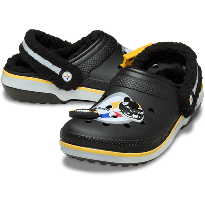 Crocs Hot Sale NFL Pittsburgh Steelers Classic Lined Clog