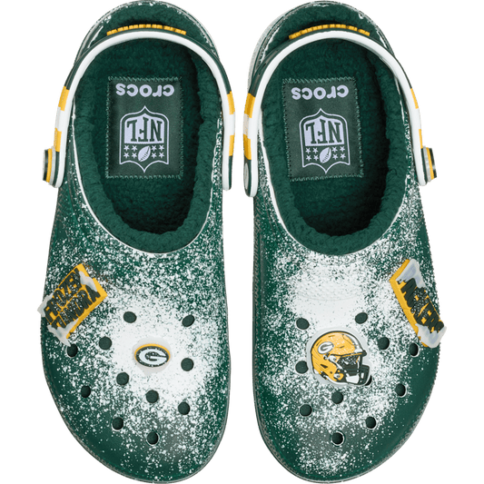 Crocs Signature NFL Green Bay Packers Classic Lined Clog