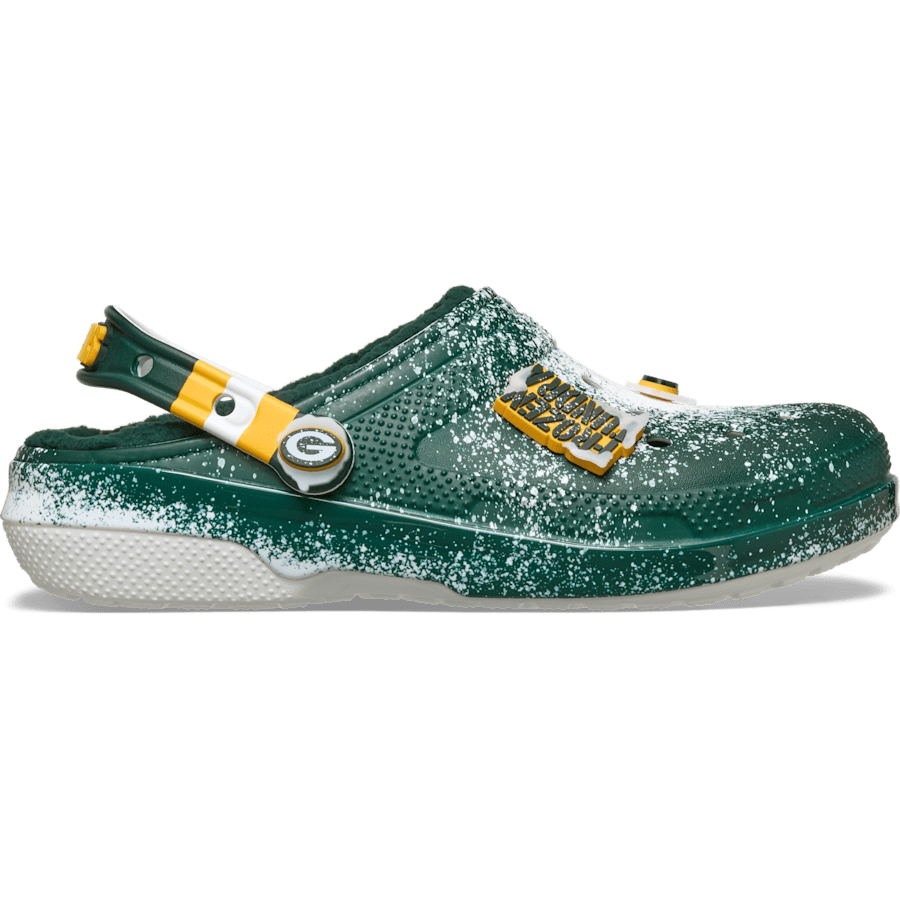 Crocs Signature NFL Green Bay Packers Classic Lined Clog
