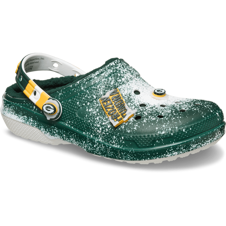 Crocs Signature NFL Green Bay Packers Classic Lined Clog