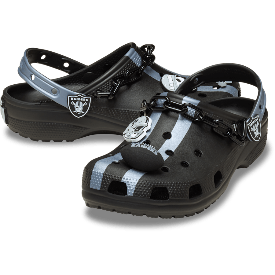 Crocs Sale NFL Las Vegas Raiders Classic Clog