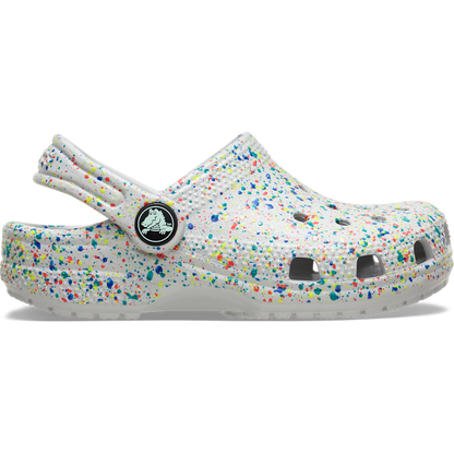 Crocs Classic Kids' Classic Glow Paint Splatter Clog