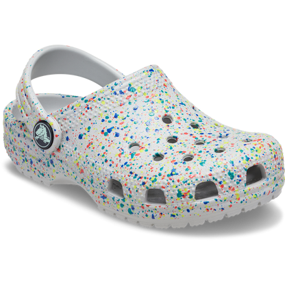 Crocs Classic Kids' Classic Glow Paint Splatter Clog
