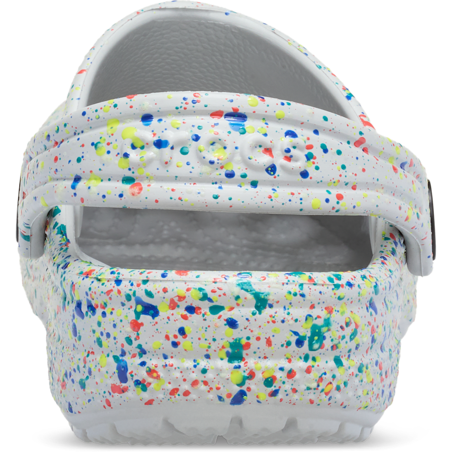 Crocs Classic Kids' Classic Glow Paint Splatter Clog