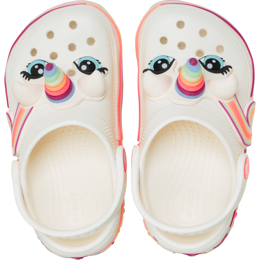 Crocs Sale Toddler Classic IAM Unicorn Lights Clog