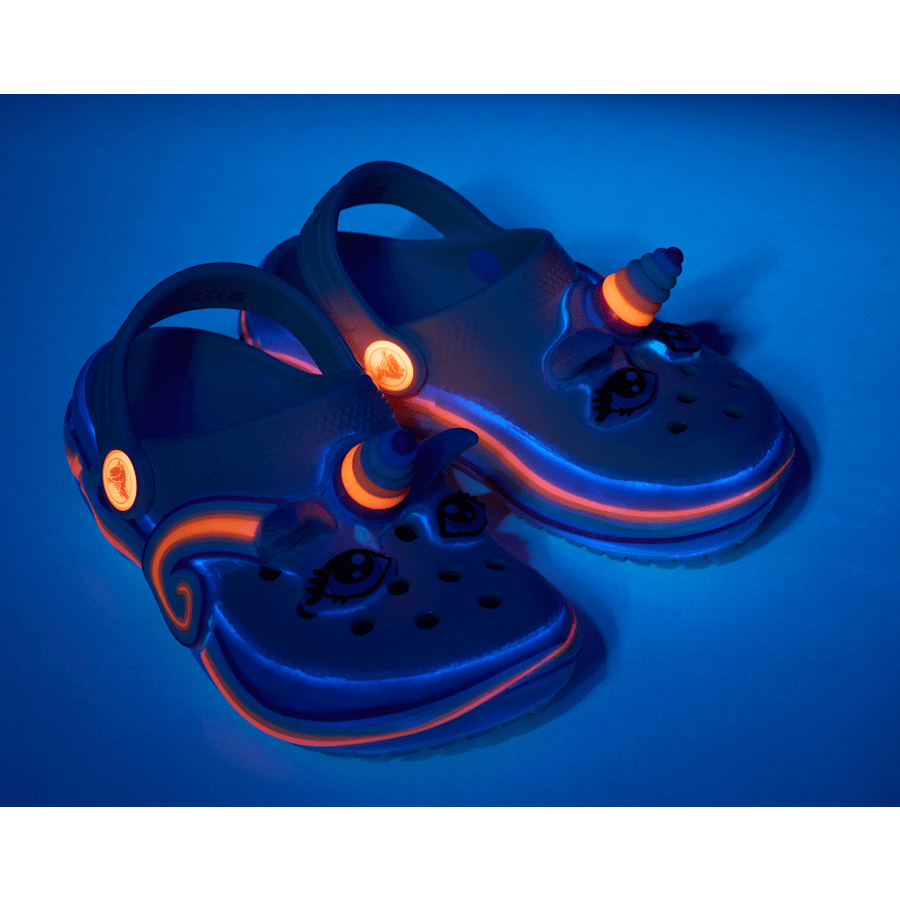 Crocs Sale Toddler Classic IAM Unicorn Lights Clog