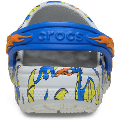 Crocs Latest Toddler Classic Dragon Graphic Clog