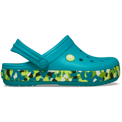 Crocs New Kids' Crocband Glow Confetti Band Clog