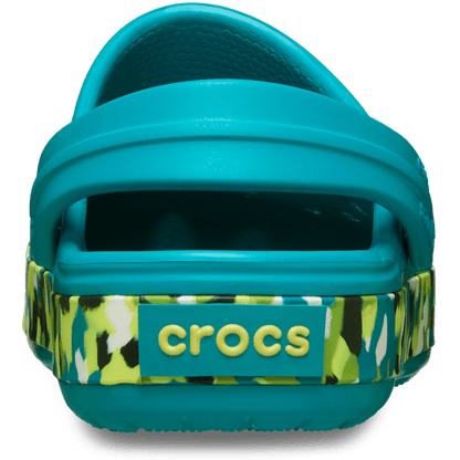 Crocs New Kids' Crocband Glow Confetti Band Clog
