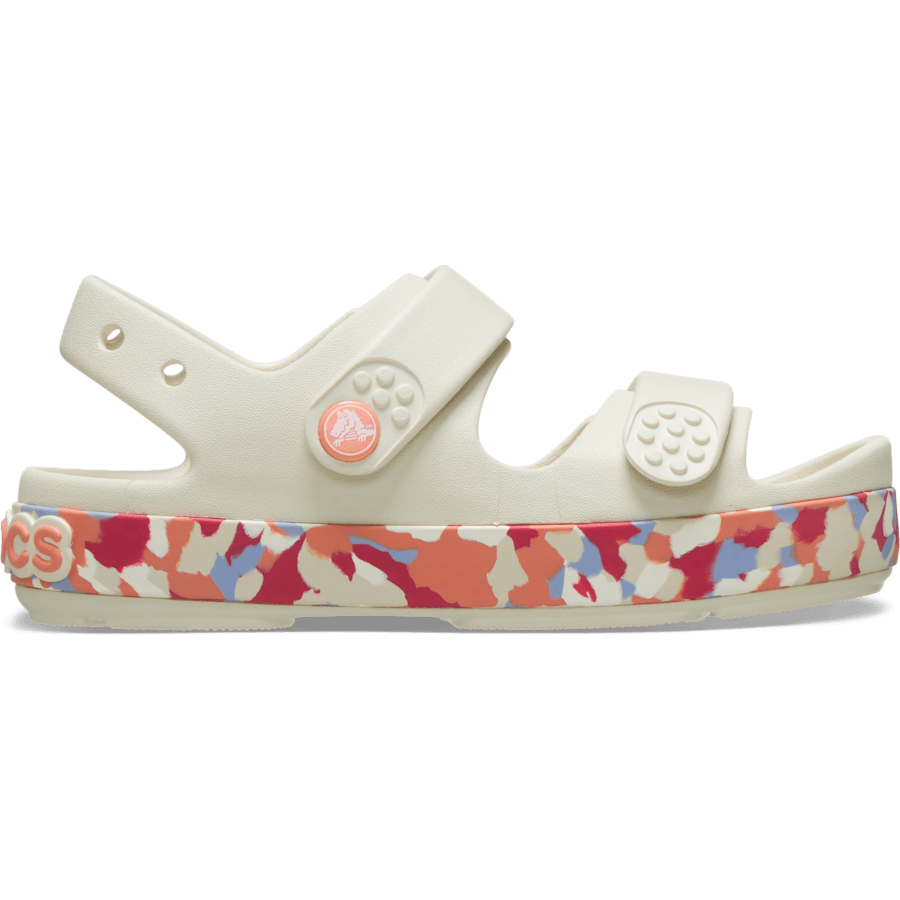 Crocs Signature Kids’ Crocband™ Cruiser Glow Confetti Band Sandal.
