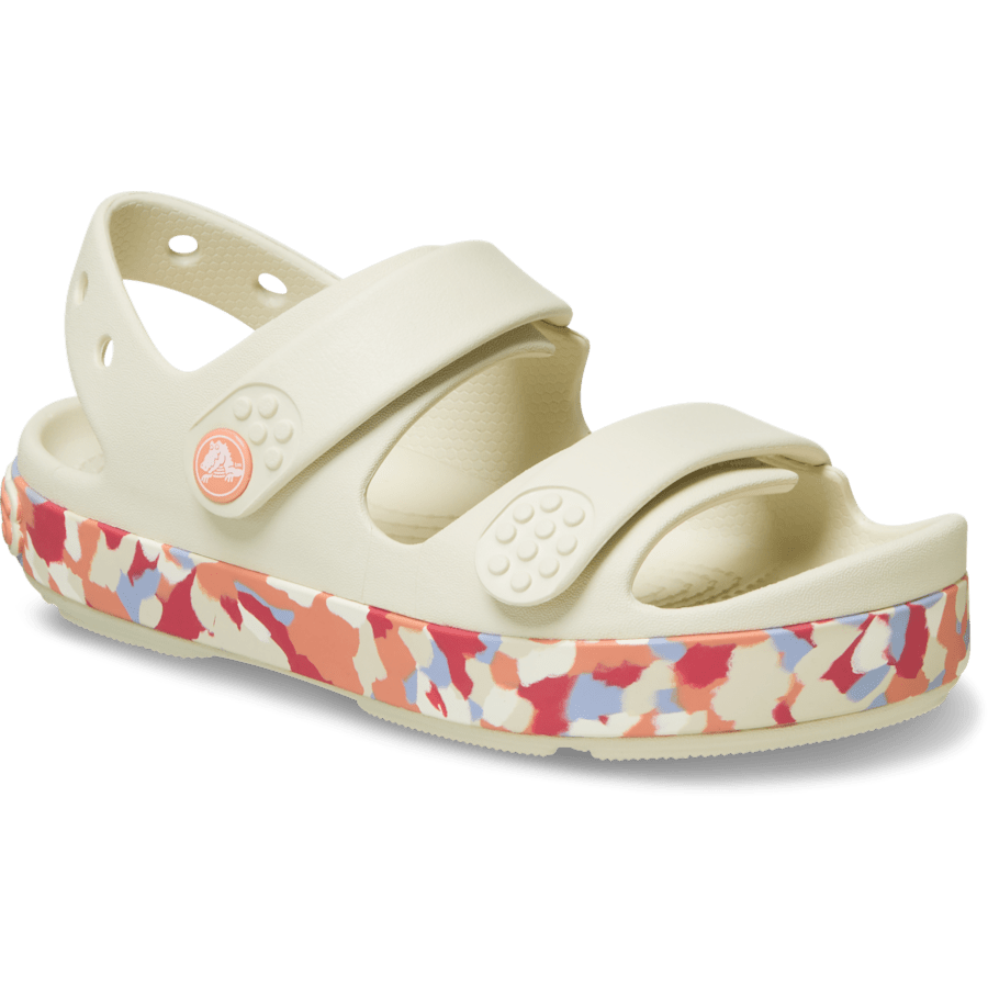 Crocs Signature Kids’ Crocband™ Cruiser Glow Confetti Band Sandal.