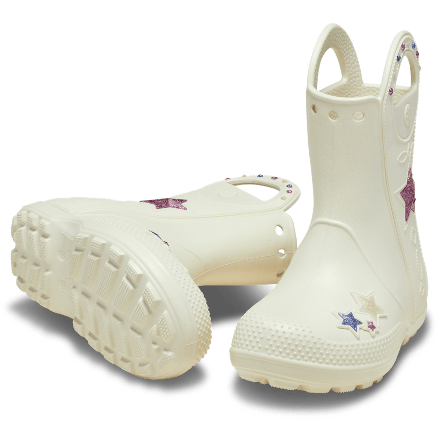 Crocs Premium Kids' Handle It Western Metallic Boot