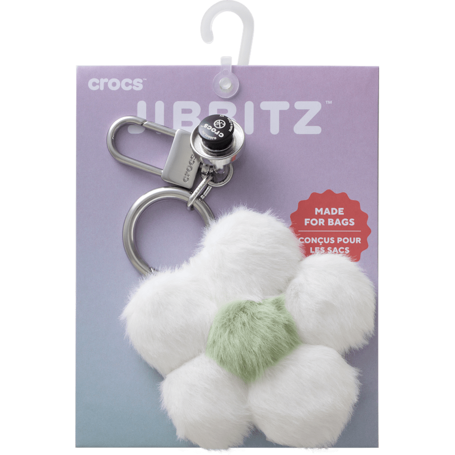 Crocs Discount Plush Daisy Bag Charm