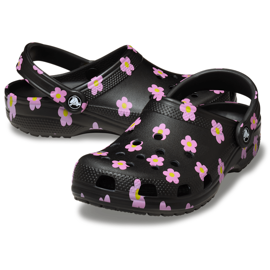 Crocs Best Seller Kids' Classic Flower Clog