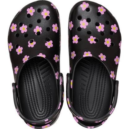 Crocs Best Seller Kids' Classic Flower Clog