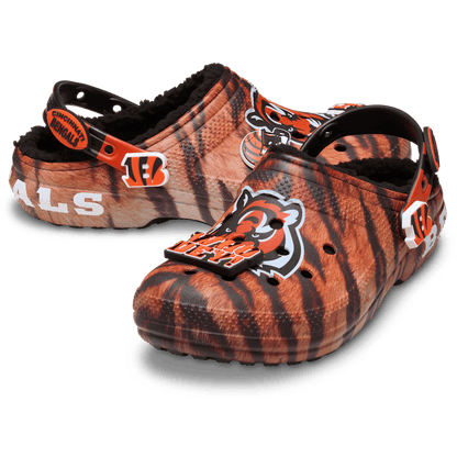 Crocs Popular NFL Cincinnati Bengals Classic Lined Clog