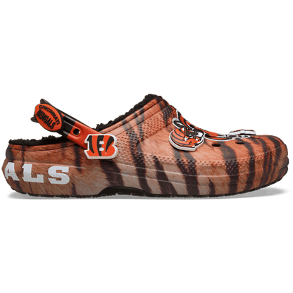 Crocs Popular NFL Cincinnati Bengals Classic Lined Clog
