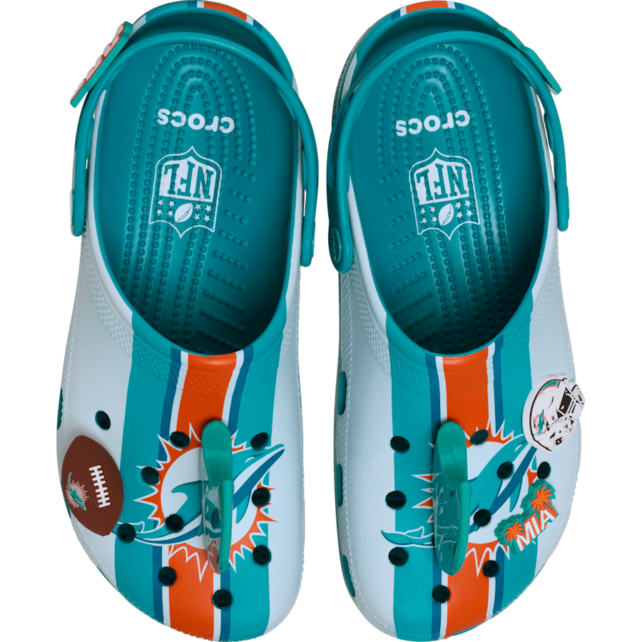 Crocs Trending NFL Miami Dolphins Classic Clog