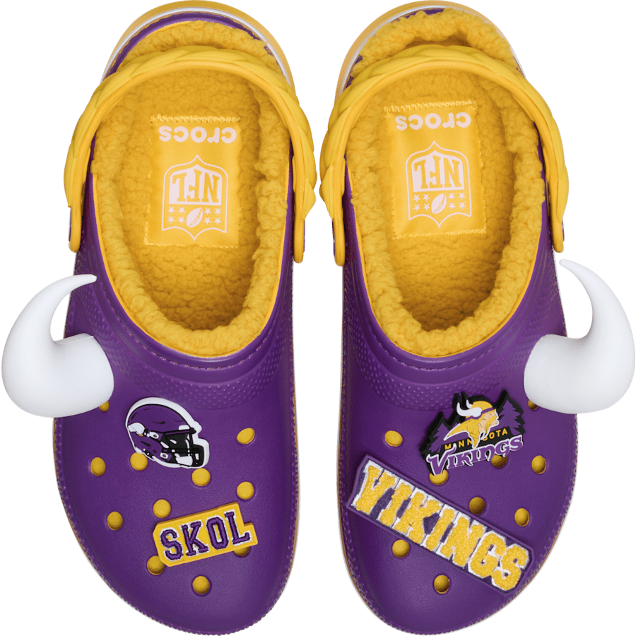 Crocs Sale NFL Minnesota Vikings Classic Lined Clog