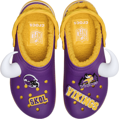 Crocs Sale NFL Minnesota Vikings Classic Lined Clog