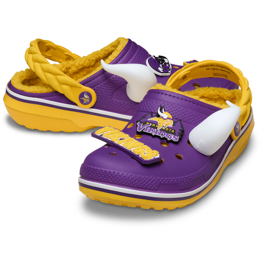 Crocs Sale NFL Minnesota Vikings Classic Lined Clog