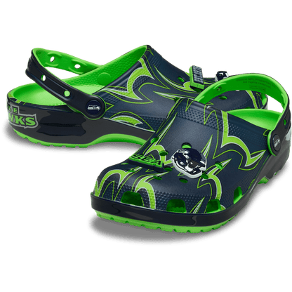 Crocs Hot Sale NFL Seattle Seahawks Classic Clog